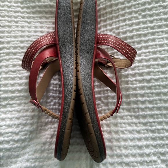 JBU Jambu Designs Womens Red Sandals Size 8 NWOT with Original Box - Picture 5 of 7